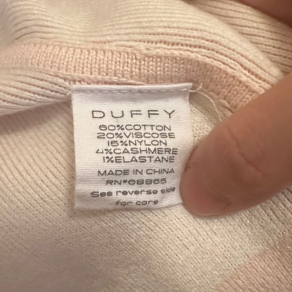 Duffy Size Small Baby Pink Knit - Picture 3 of 3